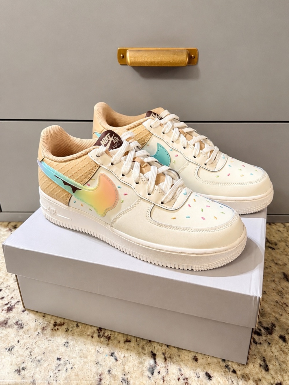 🆕 Nike Air Force 1 Low "Ice Cream" sneakers shoes active